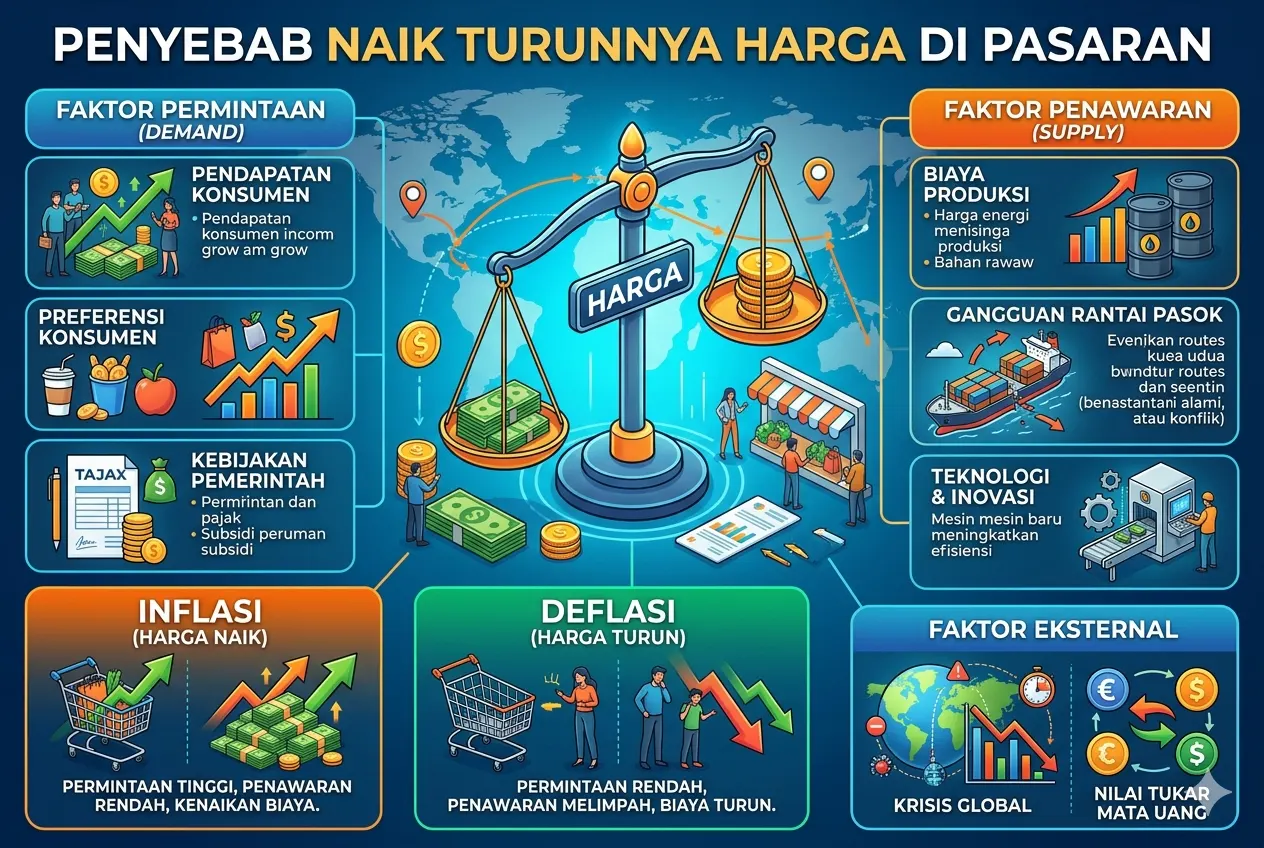 Harga Cabai Hari Ini: Penyebab Naik Turunnya di Pasaran (AiStudio)