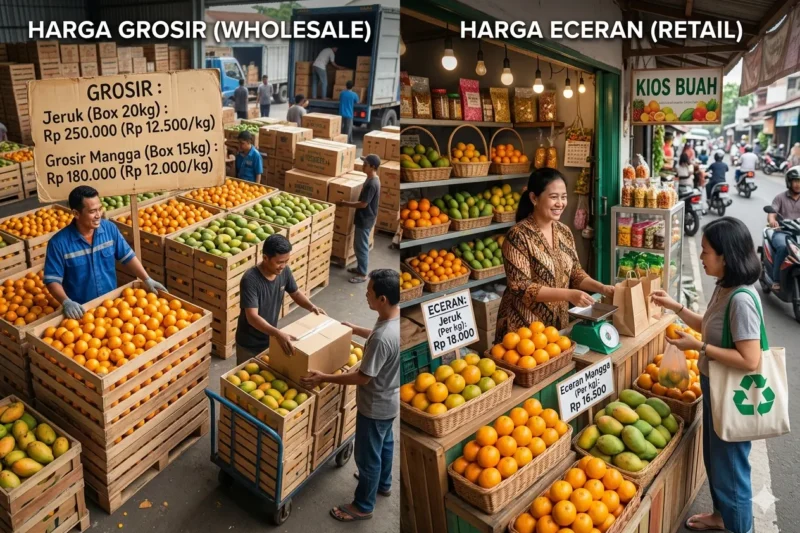 Perbedaan Harga Grosir dan Eceran Beserta Contohnya