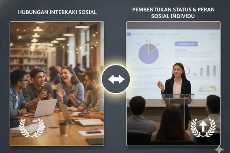 Hubungan Interaksi Sosial dengan Pembentukan Status dan Peran Sosial Individu