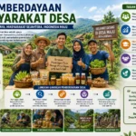 Pemberdayaan Masyarakat Desa: Pengertian, Tujuan, Manfaat, Strategi, dan Contohnya (AiStudio)