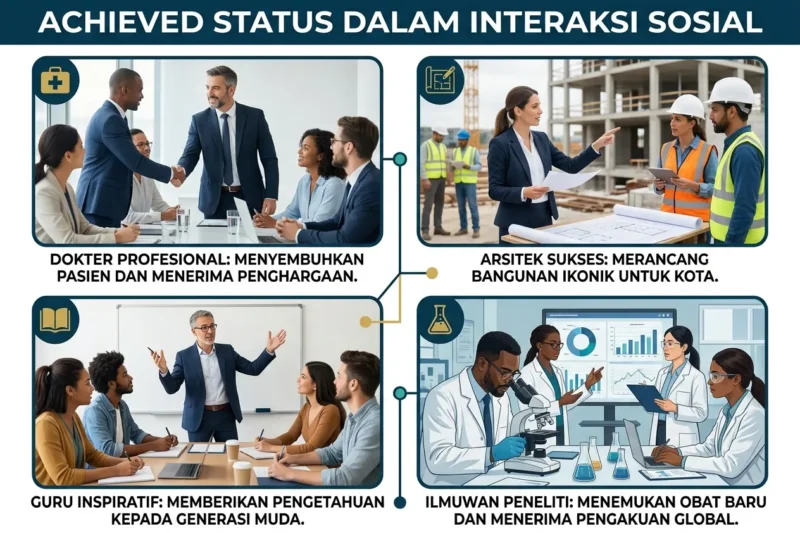 Achieved Status dalam Interaksi Sosial: Pengertian, Fungsi, dan Contohnya