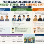 Perbedaan Ascribed Status, Achieved Status, dan Assigned Status dalam Sosiologi (AiStudio)