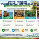 Contoh Program Pemberdayaan Masyarakat yang Berhasil di Indonesia (AiStudio)