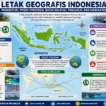 Letak Geografis Indonesia: Pengertian, Posisi Strategis, Batas Wilayah, Pengaruh, dan Manfaatnya (AiStudio)