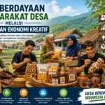 Pemberdayaan Masyarakat Desa Melalui UMKM dan Ekonomi Kreatif (AiStudio)