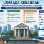 Lembaga Keuangan: Pengertian, Jenis, Fungsi, dan Perannya dalam Perekonomian (AiStudio)