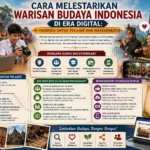 Cara Melestarikan Warisan Budaya Indonesia di Era Digital: Panduan untuk Pelajar dan Masyarakat (AiStudio)