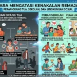 Cara Mengatasi Kenakalan Remaja: Peran Orang Tua, Sekolah, dan Lingkungan Sosial (AiStudio)