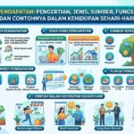 Pendapatan: Pengertian, Jenis, Sumber, Fungsi, dan Contohnya dalam Kehidupan Sehari-hari (AiStudio)