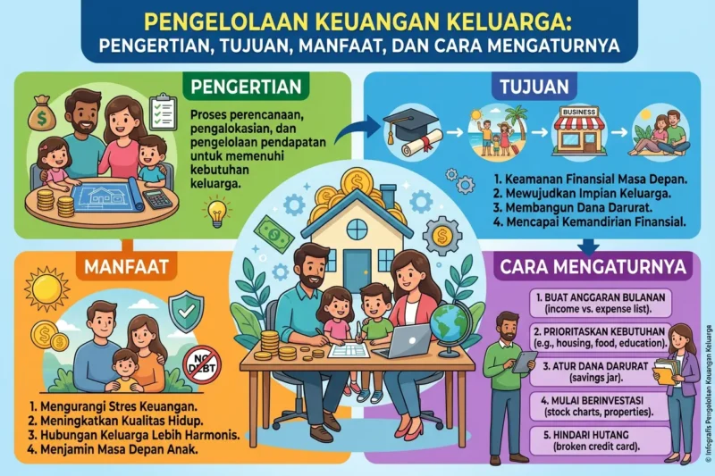 Pengelolaan Keuangan Keluarga: Pengertian, Tujuan, Manfaat, dan Cara Mengaturnya