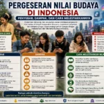 Pergeseran Nilai Budaya di Indonesia: Penyebab, Dampak, dan Cara Melestarikannya (AiStudio)