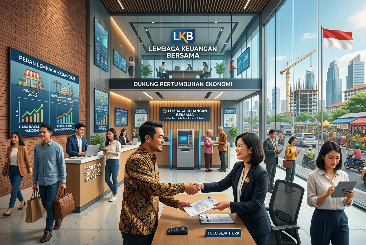 Lembaga Keuangan dan Perannya dalam Mendukung Pertumbuhan Ekonomi (AiStudio)