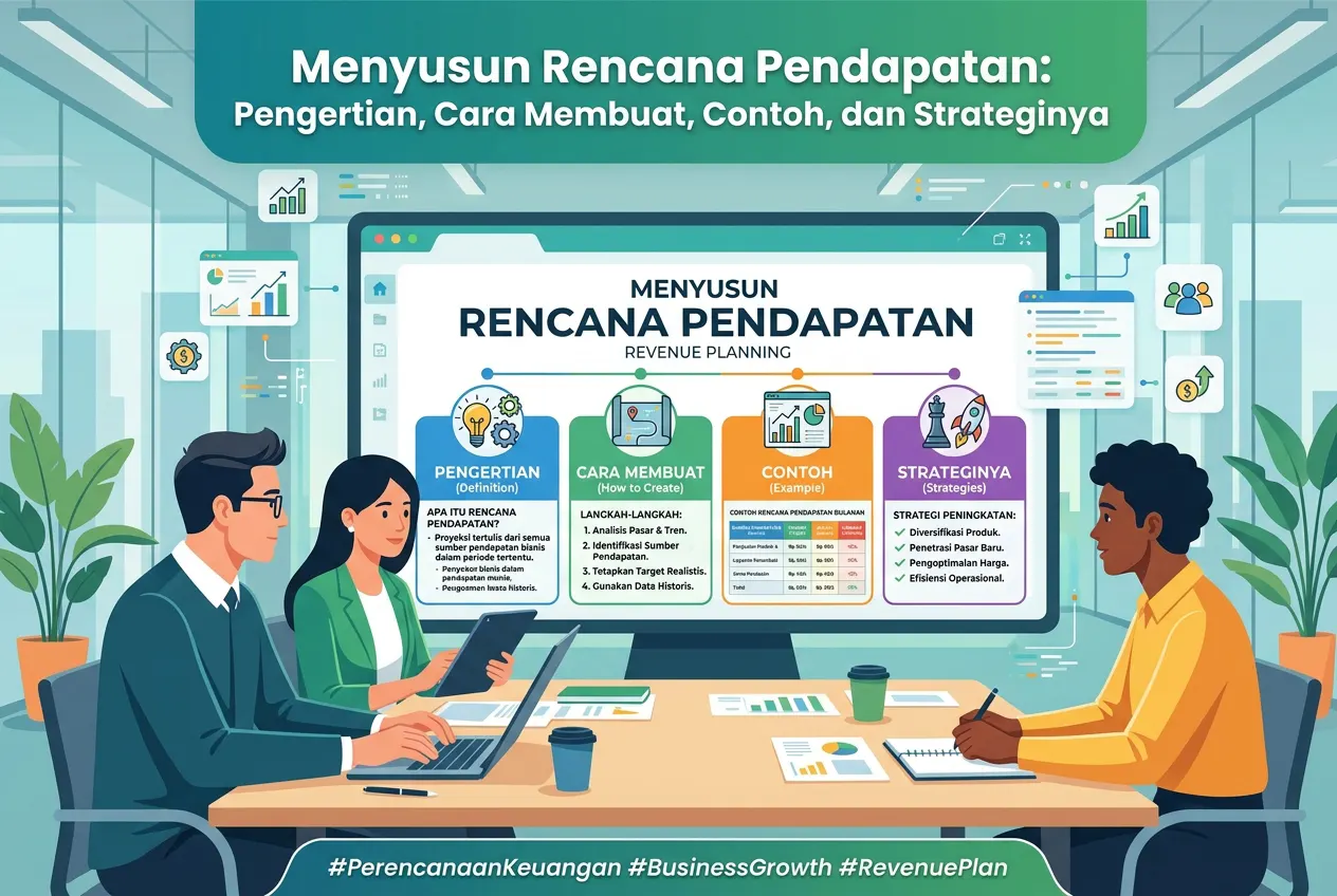 Menyusun Rencana Pendapatan: Pengertian, Cara Membuat, Contoh, dan Strateginya (AiStudio)