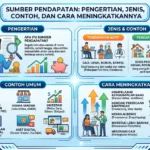 Sumber Pendapatan: Pengertian, Jenis, Contoh, dan Cara Meningkatkannya (AiStudio)