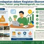 Pendapatan dalam Kegiatan Ekonomi: Pengertian, Faktor yang Memengaruhi, dan Contohnya (AiStudio)