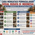 Cara Mengatasi Permasalahan Sosial Budaya di Indonesia melalui Pendidikan dan Pelestarian Budaya (AiStudio)