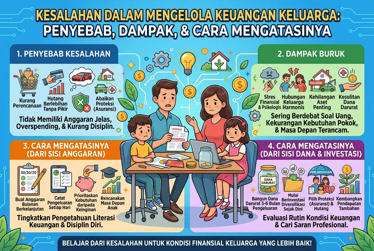 Kesalahan dalam Mengelola Keuangan Keluarga: Penyebab, Dampak, dan Cara Mengatasinya (AiStudio)