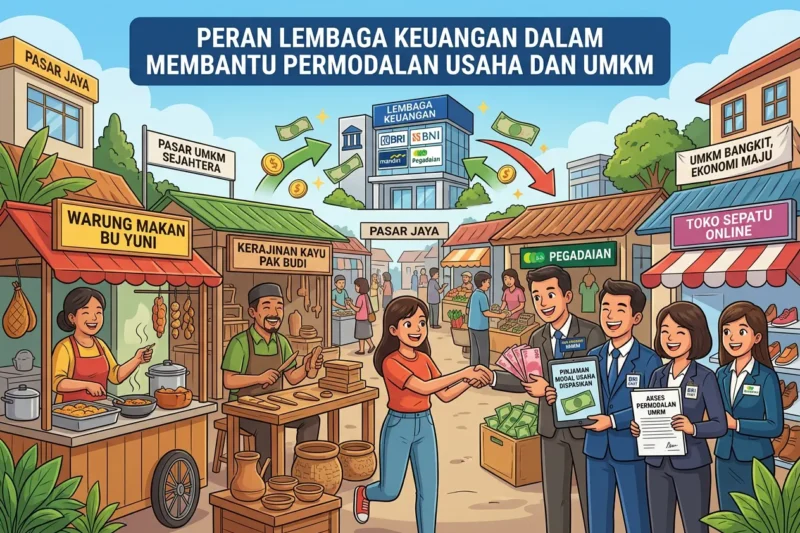 Peran Lembaga Keuangan dalam Membantu Permodalan Usaha dan UMKM