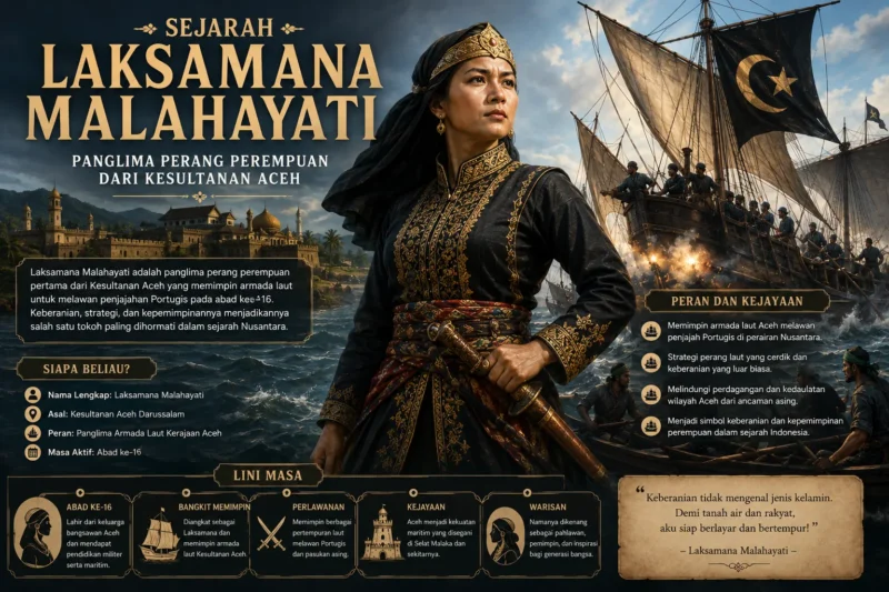 Sejarah Laksamana Malahayati, Panglima Perang Perempuan dari Kesultanan Aceh