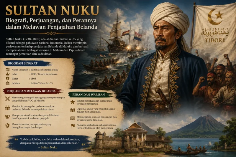 Sultan Nuku: Biografi, Perjuangan, dan Perannya dalam Melawan Penjajahan Belanda