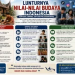 Lunturnya Nilai-Nilai Budaya Indonesia: Penyebab, Dampak, dan Cara Melestarikannya (AiStudio)