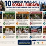 10 Contoh Masalah Sosial Budaya di Lingkungan Masyarakat dan Solusinya (AiStudio)