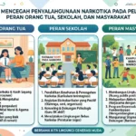 Cara Mencegah Penyalahgunaan Narkotika pada Pelajar: Peran Orang Tua, Sekolah, dan Masyarakat (AiStudio)