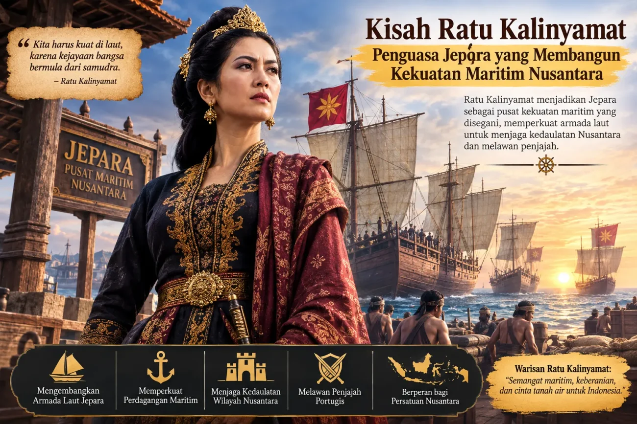 Kisah Ratu Kalinyamat, Penguasa Jepara yang Membangun Kekuatan Maritim Nusantara (AiStudio)