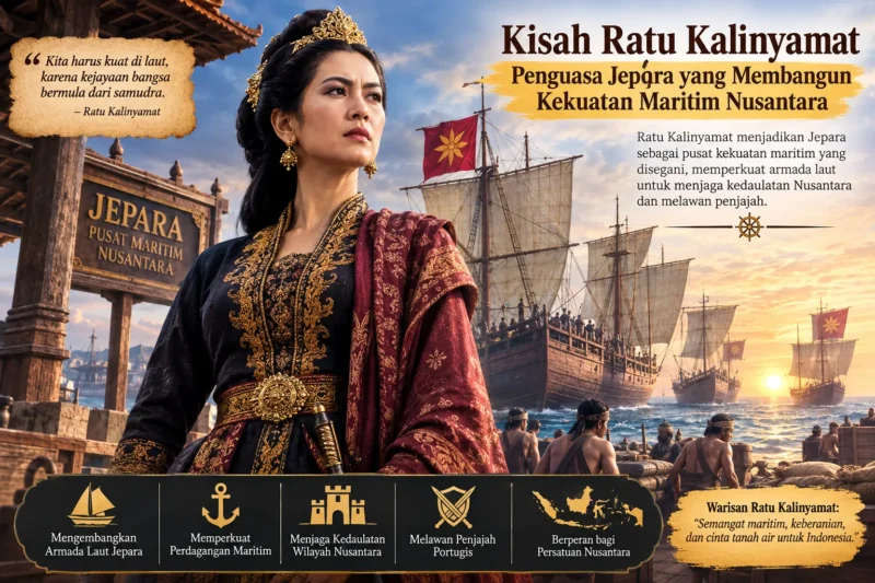 Kisah Ratu Kalinyamat, Penguasa Jepara yang Membangun Kekuatan Maritim Nusantara