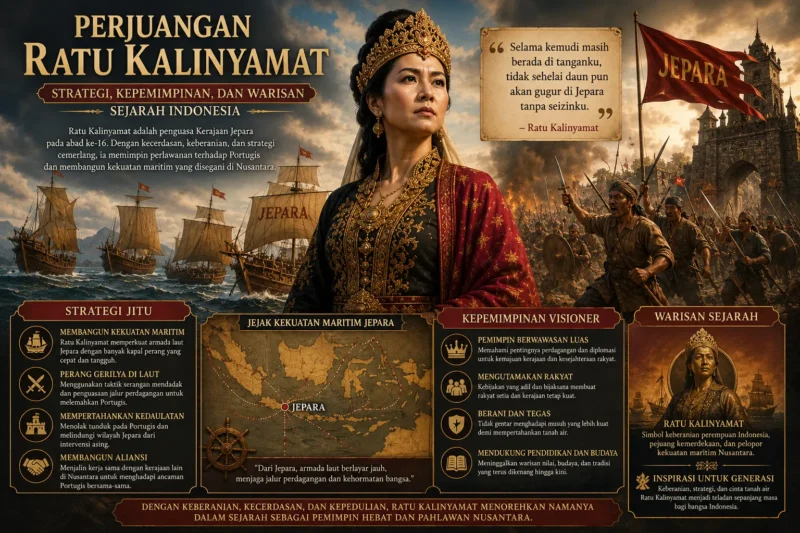 Perjuangan Ratu Kalinyamat: Strategi, Kepemimpinan, dan Warisan Sejarah Indonesia
