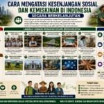 Cara Mengatasi Kesenjangan Sosial dan Kemiskinan di Indonesia secara Berkelanjutan (AiStudio)