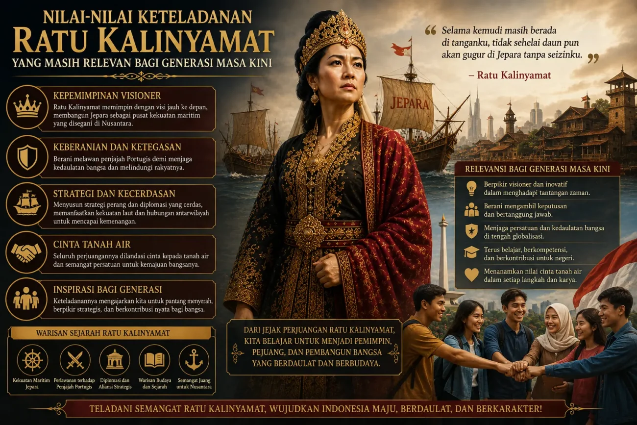 Nilai-Nilai Keteladanan Ratu Kalinyamat yang Masih Relevan bagi Generasi Masa Kini (AiStudio)