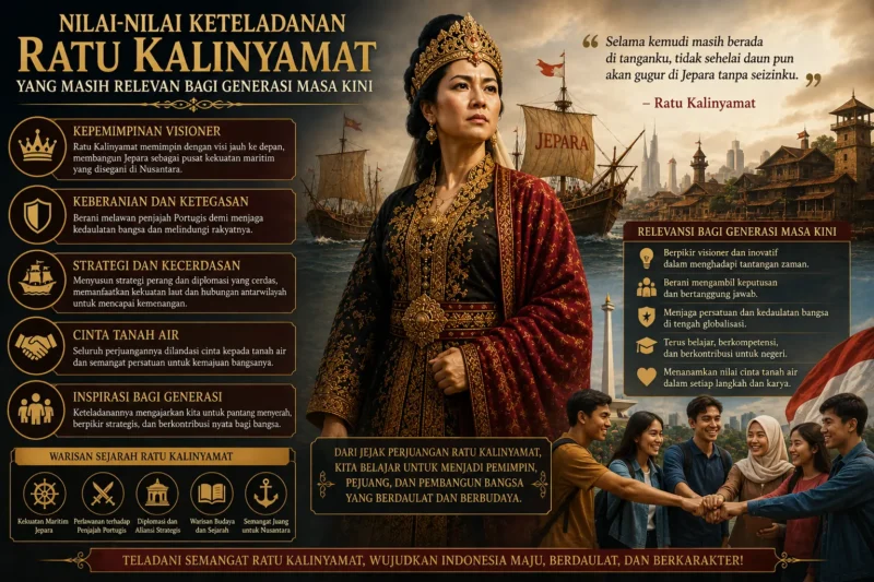 Nilai-Nilai Keteladanan Ratu Kalinyamat yang Masih Relevan bagi Generasi Masa Kini