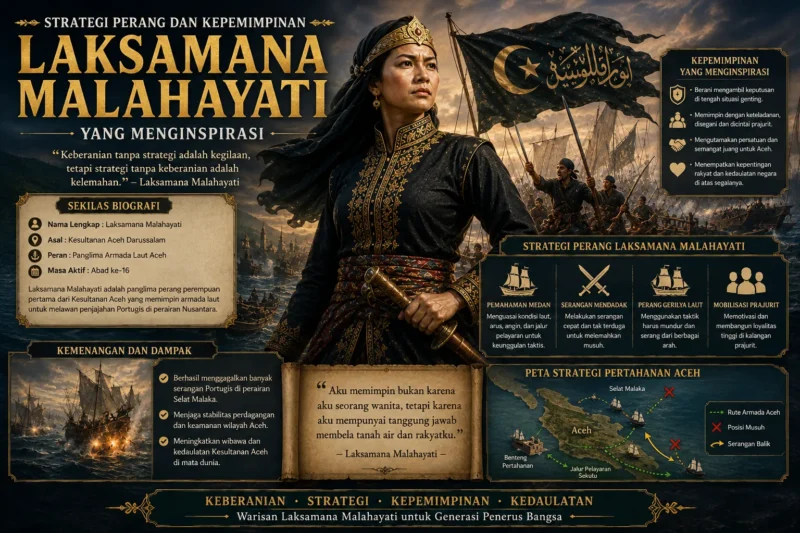 Strategi Perang dan Kepemimpinan Laksamana Malahayati yang Menginspirasi
