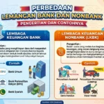 Perbedaan Lembaga Keuangan Bank dan Nonbank: Pengertian dan Contohnya (AiStudio)
