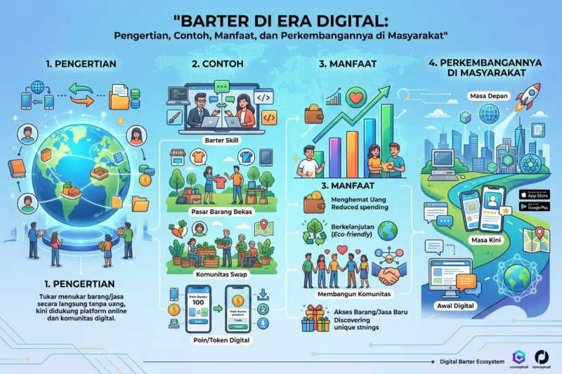 Barter di Era Digital: Pengertian, Contoh, Manfaat, dan Perkembangannya di Masyarakat