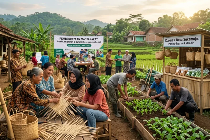 Peran Pemberdayaan Masyarakat dalam Mengatasi Kemiskinan dan Kesenjangan Sosial