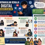 Penyebab Kenakalan Remaja di Era Digital dan Cara Mencegahnya Sejak Dini (AiStudio)