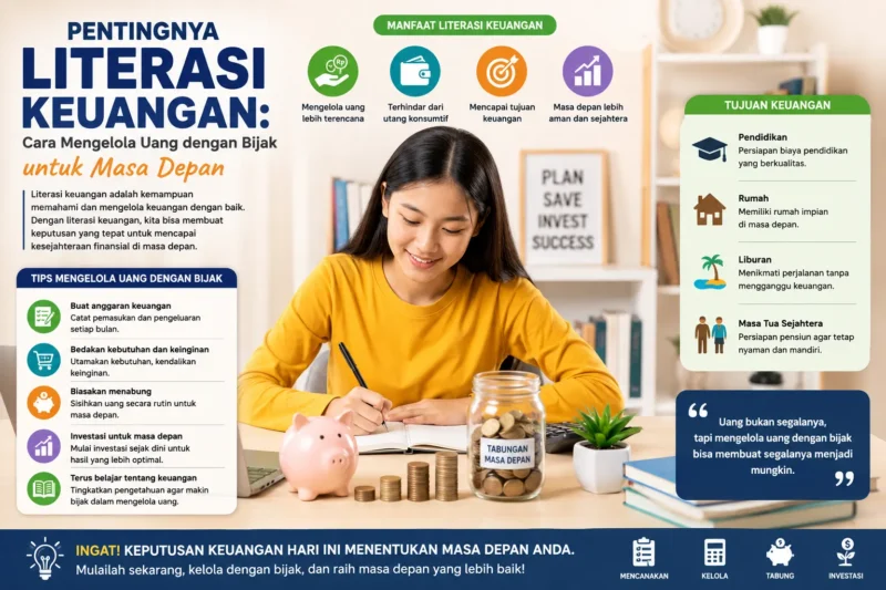 Pentingnya Literasi Keuangan: Cara Mengelola Uang dengan Bijak untuk Masa Depan