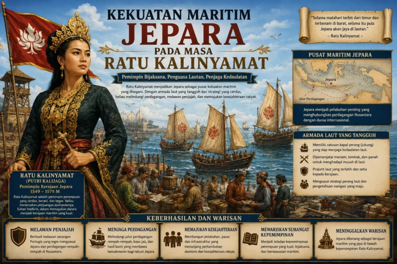Kekuatan Maritim Jepara pada Masa Ratu Kalinyamat