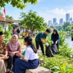 Kehidupan Sosial dan Kondisi Lingkungan Sekitar (AiStudio)
