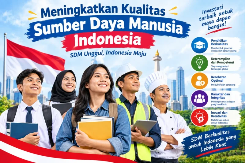 Meningkatkan Kualitas Sumber Daya Manusia Indonesia