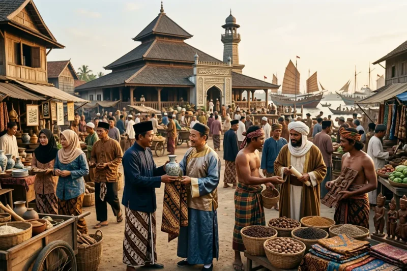 Interaksi Budaya pada Masa Kerajaan Islam