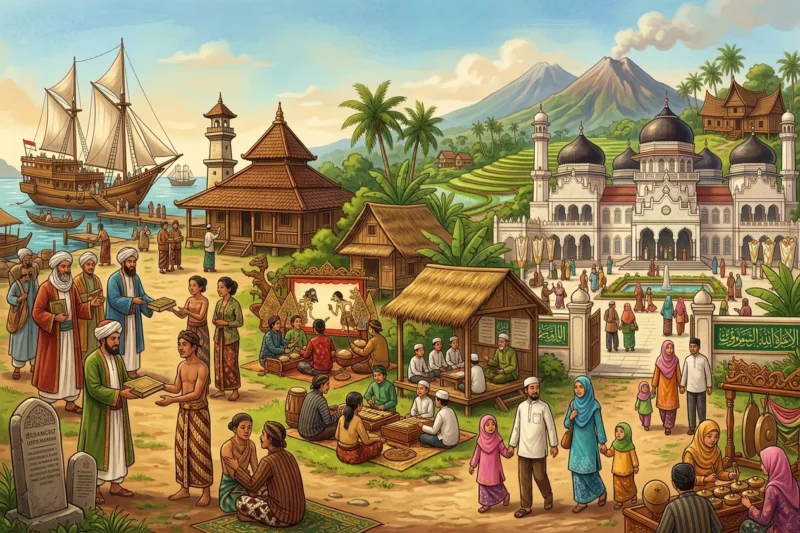 Perkembangan Agama dan Kebudayaan Islam di Indonesia