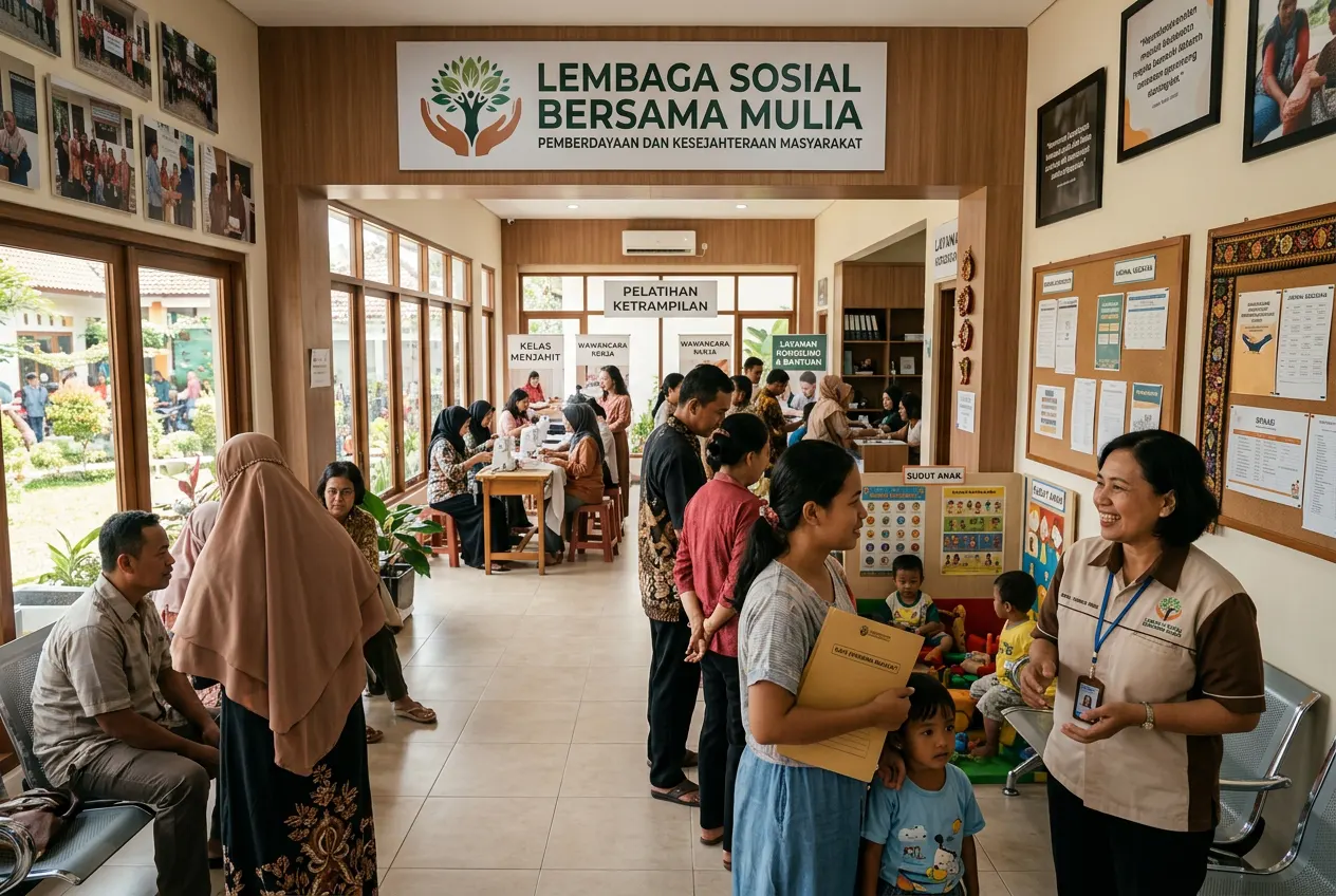 Pengertian Lembaga Sosial (AiStudio)