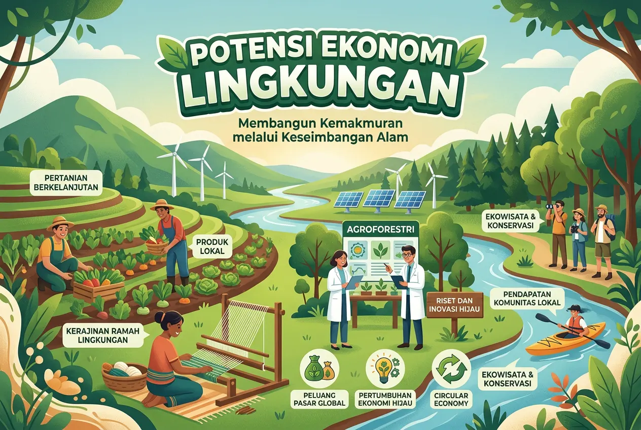 Potensi Ekonomi Lingkungan (AiStudio)