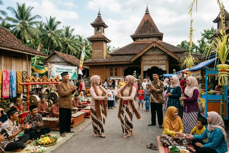 Interaksi Budaya Pengaruh Islam di Indonesia