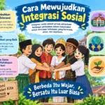 Cara Mewujudkan Integrasi sosial (AiStudio)