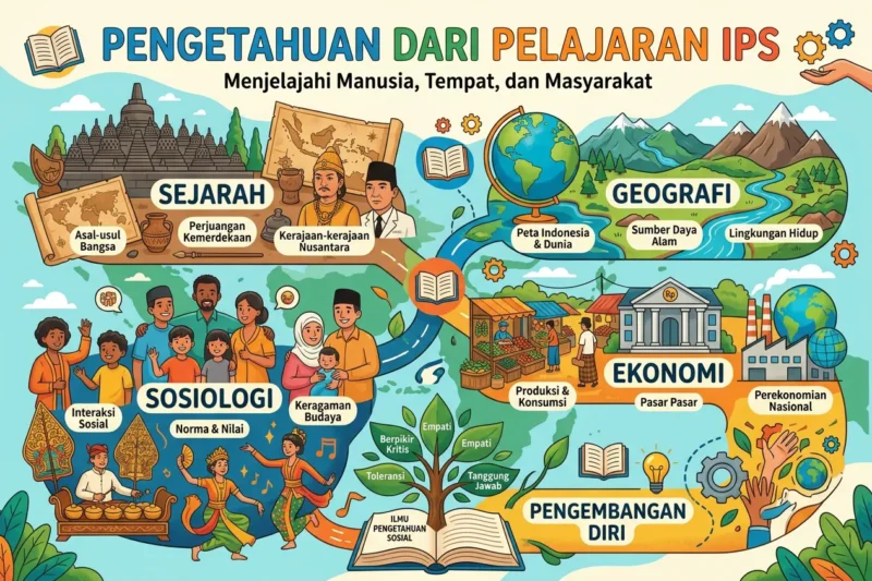 Pengetahuan yang Diperoleh dari Pelajaran Ilmu Pengetahuan Sosial (IPS)