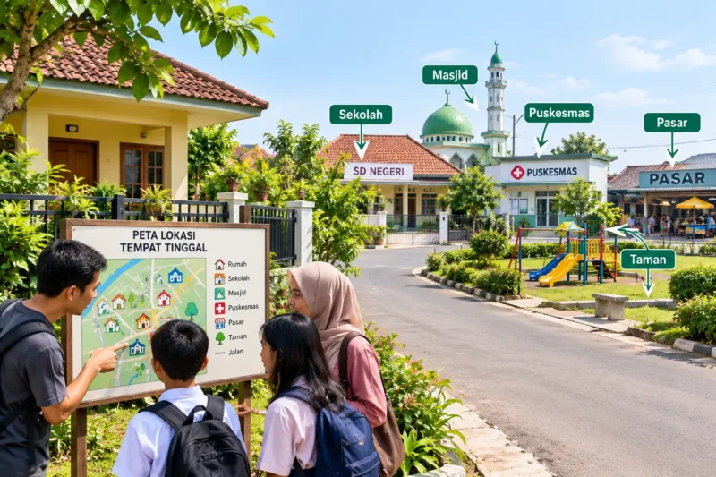 Mengenal Lokasi Tempat Tinggal